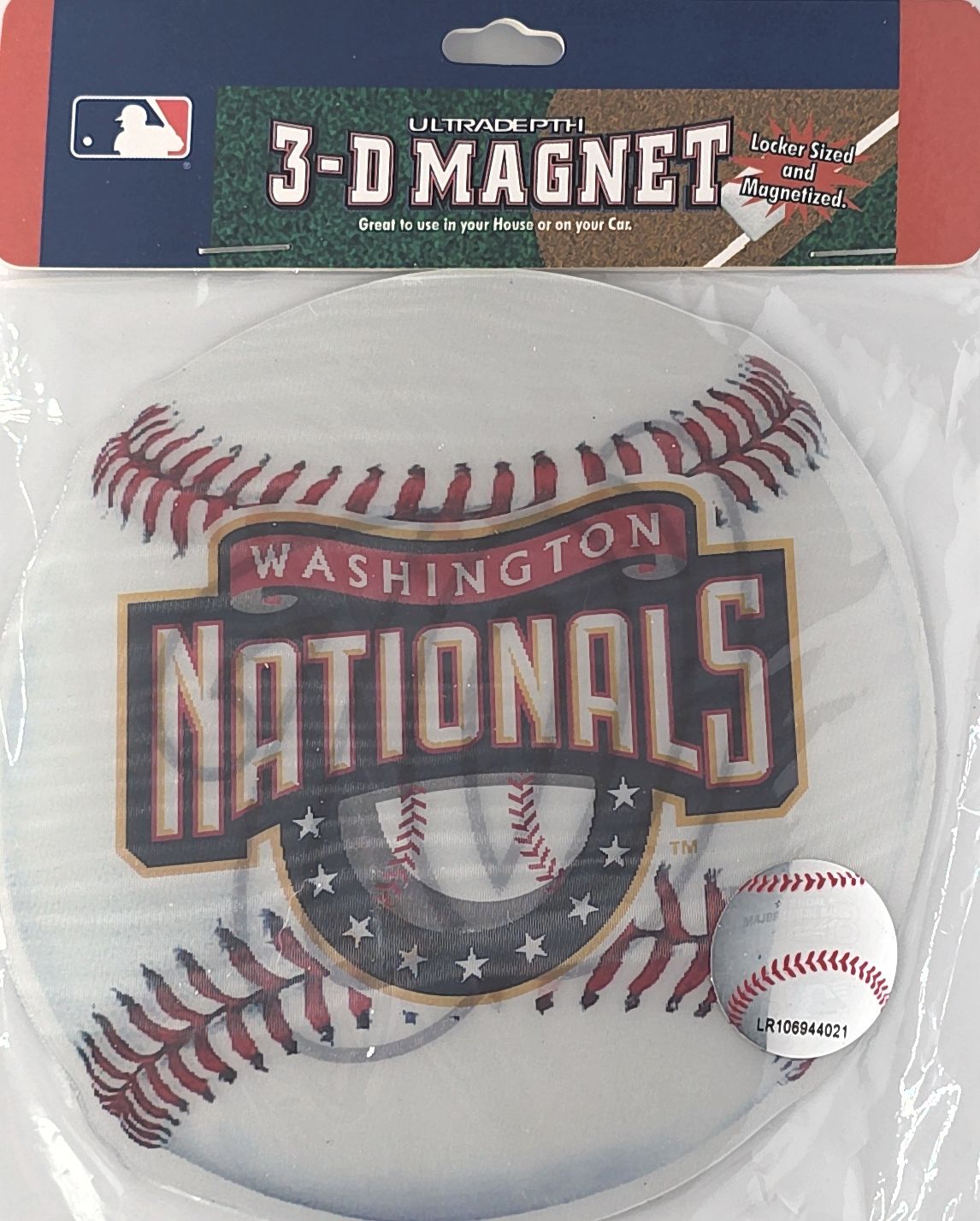 Washington Nationals 3-D Magnet