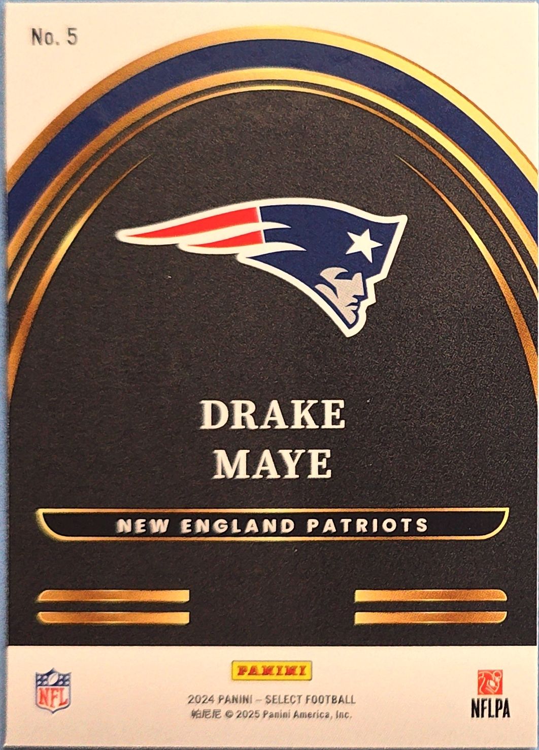 Drake Maye 2024 Panini Select Future Rookie #5 (RC)