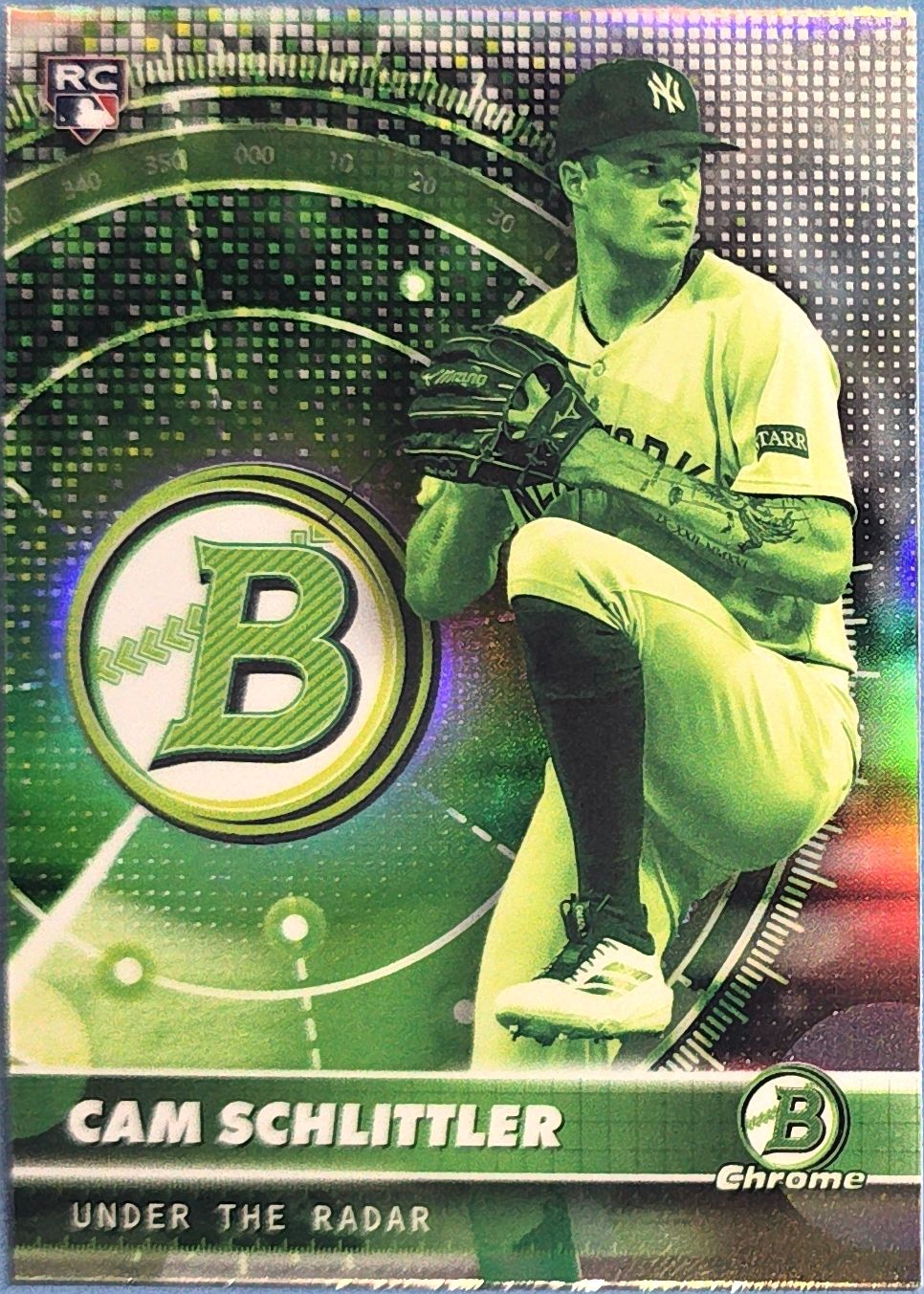 Cam Schlittler 2026 Bowman Chrome 'Under the Radar' Rookie #UR-2 (RC)