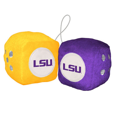LSU Tigers Fuzzy Dice