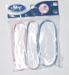 New York Yankees Silicone Bracelet Wristband (3-pack)