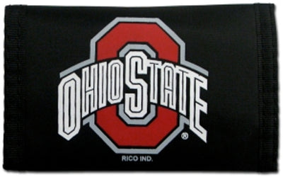 Ohio State Buckeyes Nylon Trifold Wallet