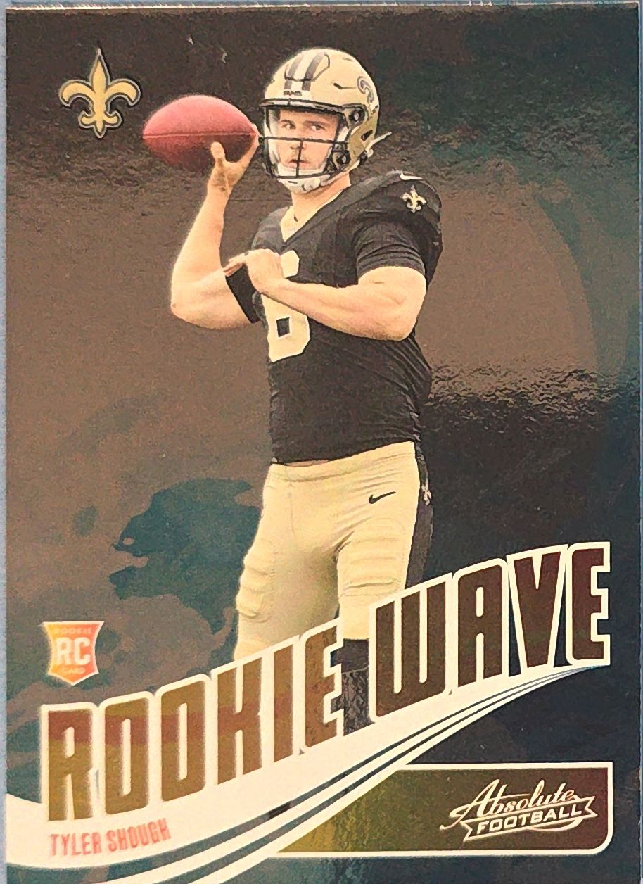 Tyler Shough 2025 Panini Absolute Rookie Wave #RW-TSH (RC)