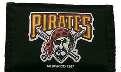 Pittsburgh Pirates Nylon Trifold Wallet