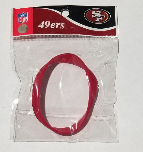 San Francisco 49ers NFL Silicone Bracelet Wristband