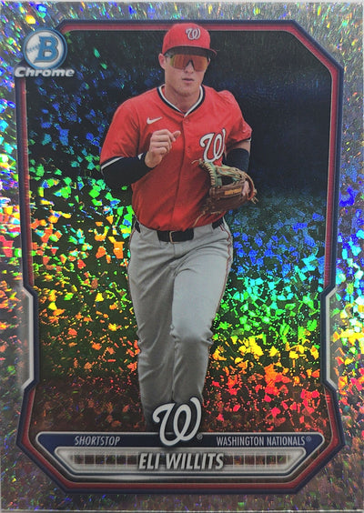 Eli Willits 2026 Bowman Chrome Prospect Speckle Refractor #BCP-95