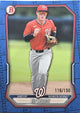 Eli Willits 2026 Bowman Prospects Blue Pattern Parallel /150 BP-95
