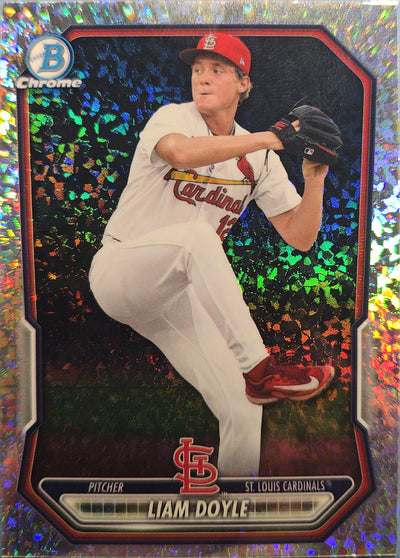 Liam Doyle 2026 Bowman Chrome Mini Diamond Refractor BCP-10