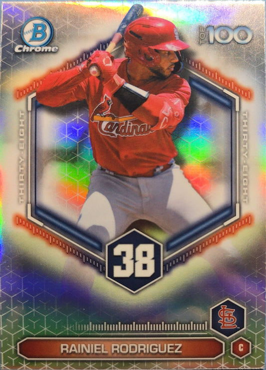 Rainiel Rodriguez 2026 Bowman Chrome Scouts Top 100  #BPT-38