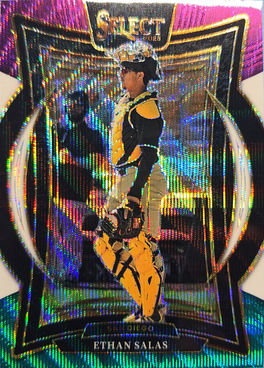 Ethan Salas 2025 Panini Select Tri-Color Prizm #17