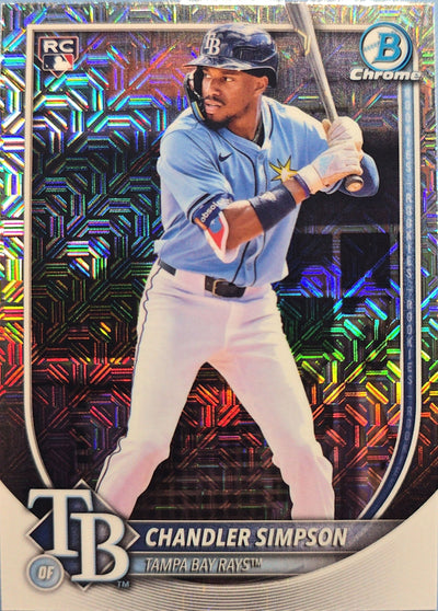 Chandler Simpson 2025 Bowman Chrome Mojo Refractor #18