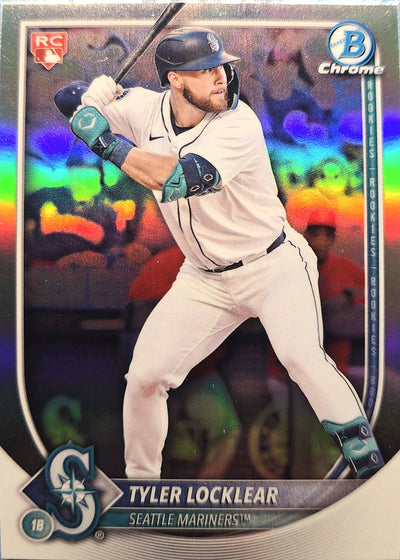 Tyler Locklear 2025 Bowman Chrome Red Rookie #93 (RC)