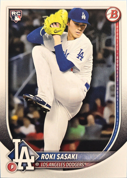 Roki Sasaki 2025 Bowman #12