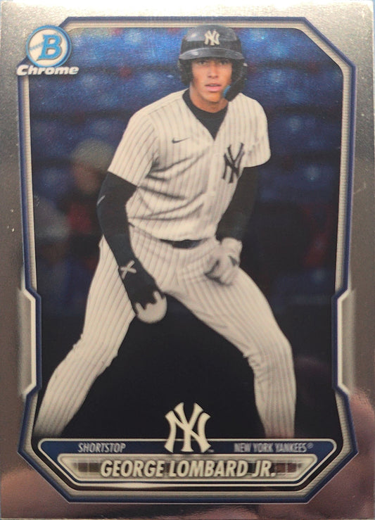 George Lombard Jr, 2026 Bowman Chrome Prospect BCP-64