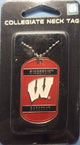 Wisconsin Badgers Dog Tag Neck Tag