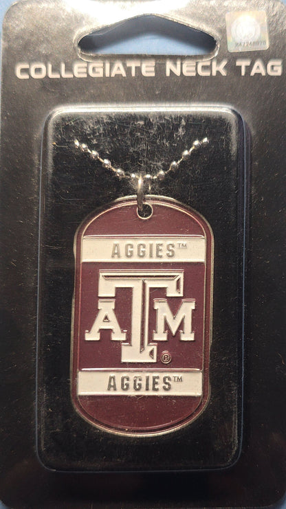 Texas A&M Aggies Dog Tag Neck Tag
