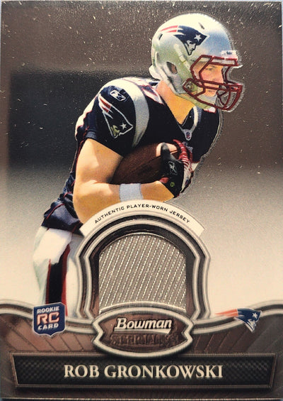Rob Gronkowski 2010 Bowman Sterling Relics #BSR-RG