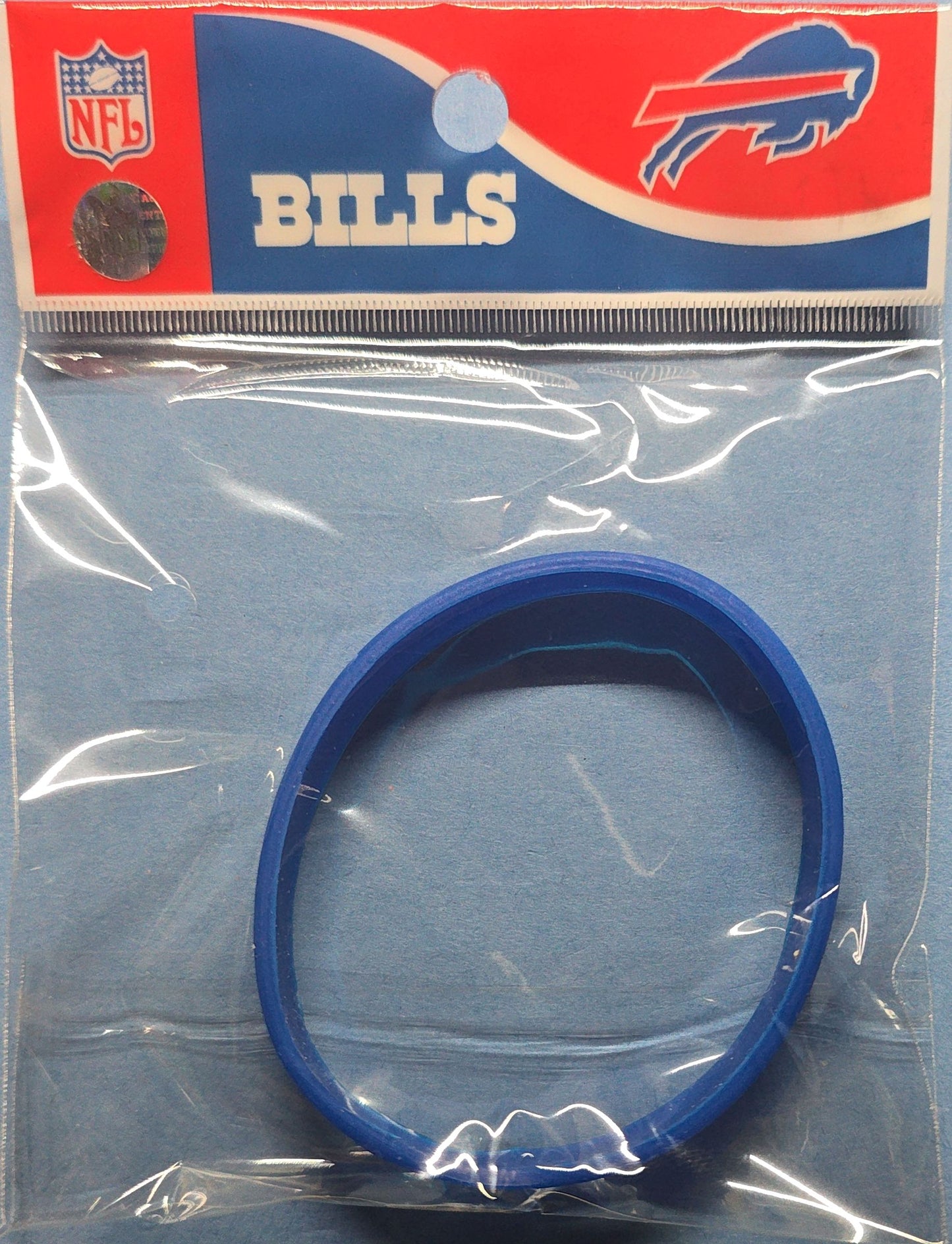Buffalo Bills NFL Blue Silicone Bracelet Wristband
