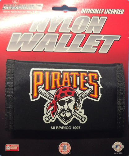 Pittsburgh Pirates Nylon Trifold Wallet