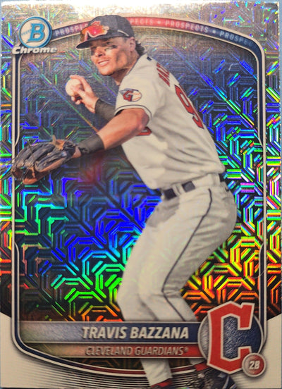 Travis Bazzana 2025 Bowman Chrome Prospects Mojo Refractor #BCP-131