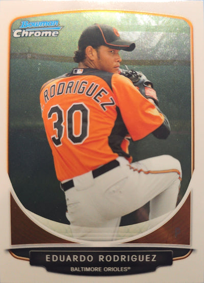 Eduardo Rodriguez 2013 Bowman Chrome Prospects #BCP207