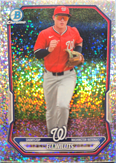 Eli Willits 2026 Bowman Chrome Prospect Speckle Refractor BCP-95 /299