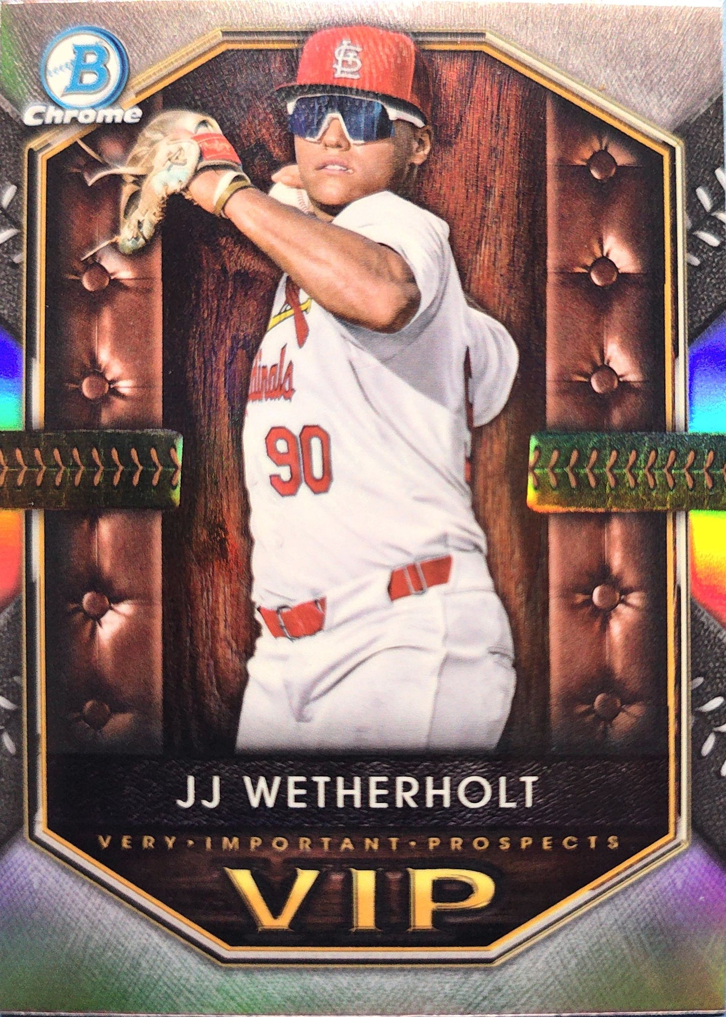 J.J. Wetherholt 2025 Bowman Chrome Refractor VIP #VIP-18