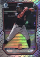 Dauri Fernandez 2026 Bowman Chrome Prospects Reptilian Refractor BCP-116