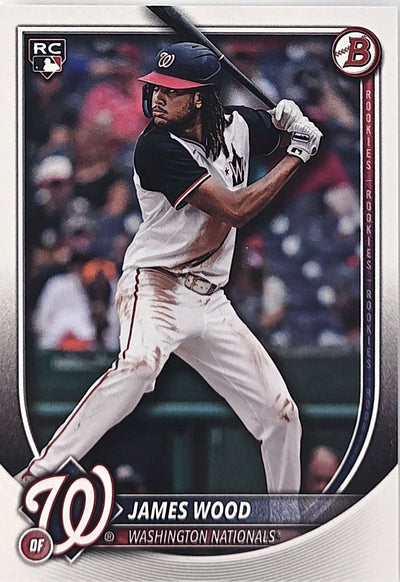 James Wood 2025 Bowman #29 Rookie (RC) - Paper