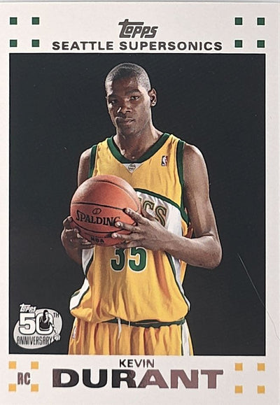 Kevin Durant 2007-2008 Topps Rookie #2 (RC)