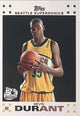 Kevin Durant 2007-2008 Topps Rookie #2 (RC)
