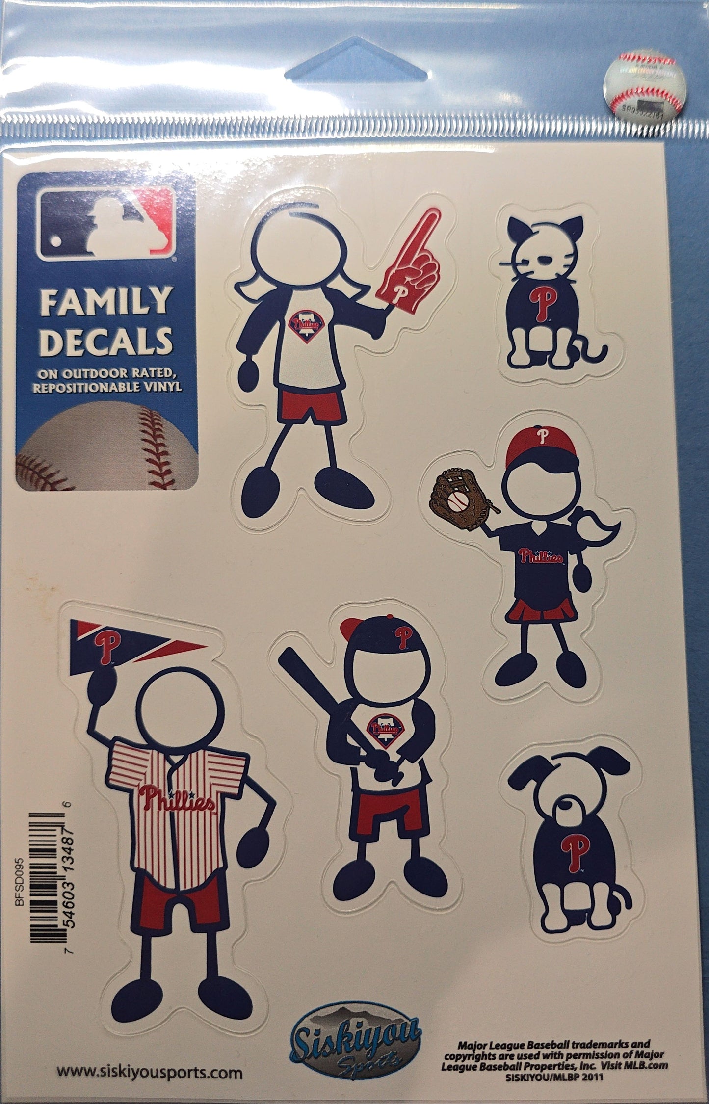 Philadelphia Phillies Family Decals