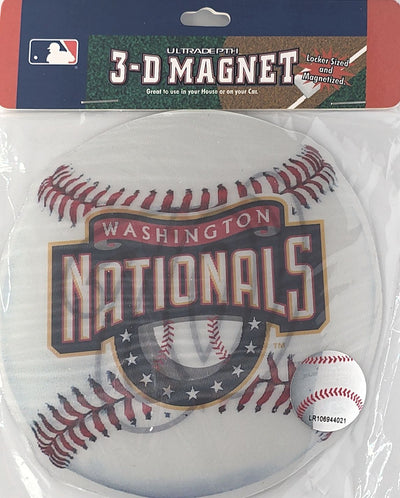 Washington Nationals 3-D Magnet