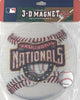 Washington Nationals 3-D Magnet