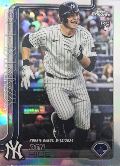 Ben Rice 2025 Topps Chrome Update Rookie #USC138 (RC)