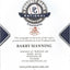 Barry Manning 2021 Leaf Perfect Game National Showcase Auto Green 9/10 #AB-BM1