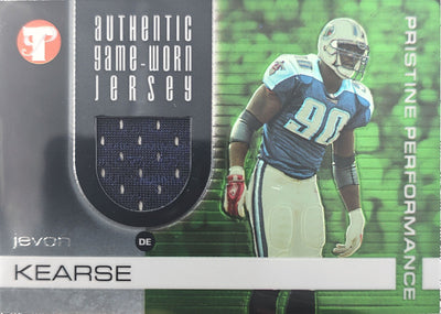 Jevon Kearse 2023 Topps Pristine Performance Game Worn Jersey Patch #PP-JK