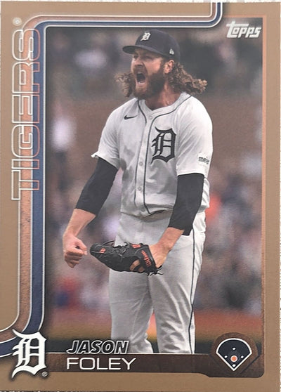 Jason Foley 2025 Topps Gold #410 1684/2025