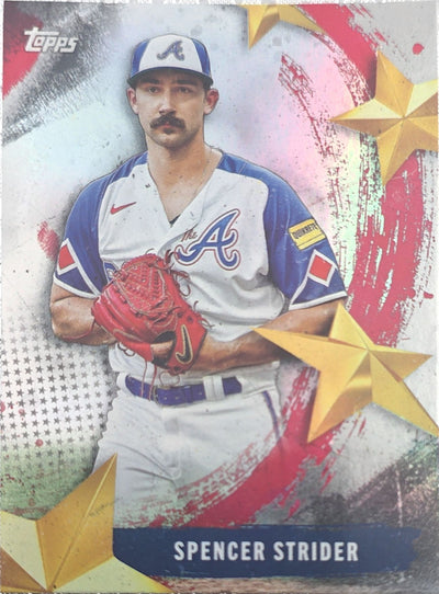 Spencer Strider 2025 Topps Stars of MLB #SMLB -33