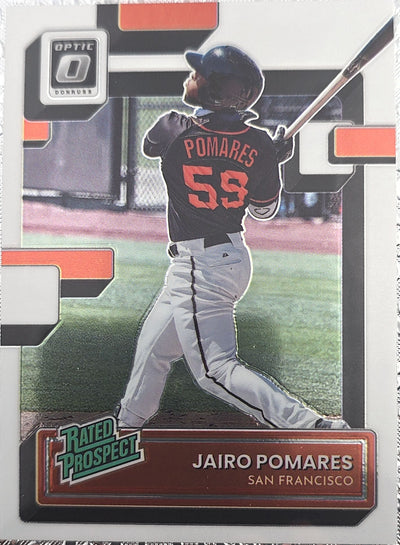 Jairo Pomares 2022 Panini Donruss Optic Rated Rookie #RP-1 (RC)