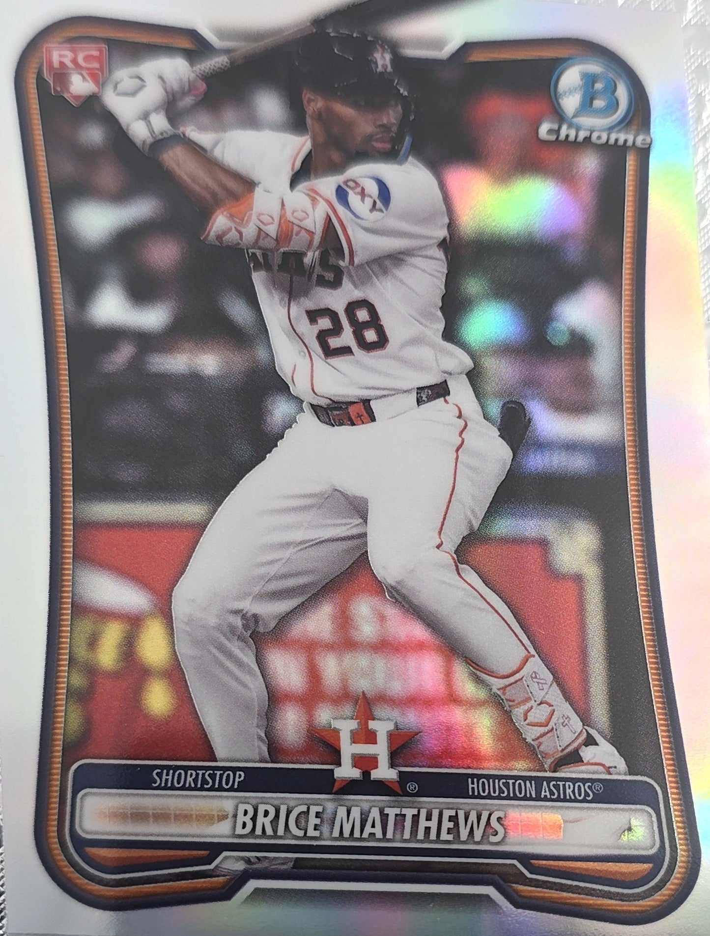 Brice Matthews 2026 Bowman Chrome Red Rookie #56 (RC)