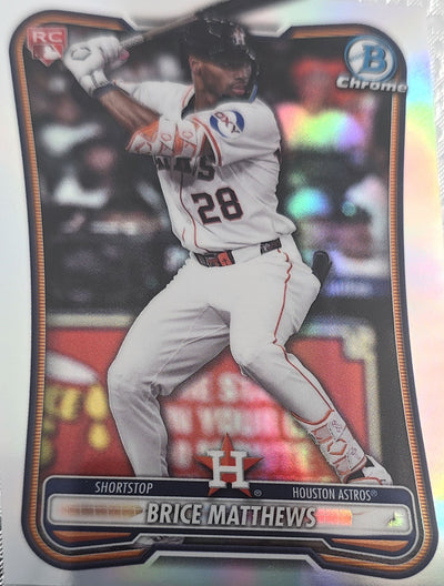 Brice Matthews 2026 Bowman Chrome Red Rookie #56 (RC)