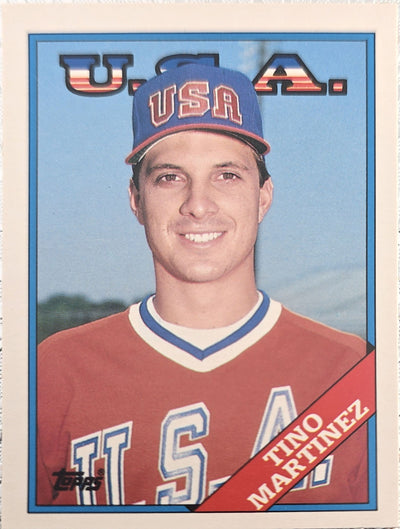 Tino Martinez 1988 Topps U.S.A #66T