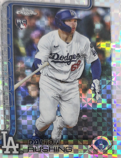 Dalton Rushing 2025 Topps Chrome Refractor Rookie #USC129 (RC)