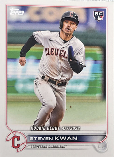 Steven Kwan 2022 Topps Rookie #US54 (RC)