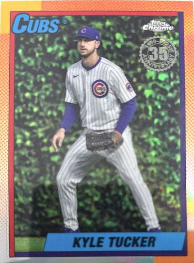 Kyle Tucker 2025 Topps Chrome 35th Anniversary #90CU-13