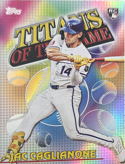 Jac Caglianone 2026 Topps Titans of the Game Rookie #TOG-12 (RC)