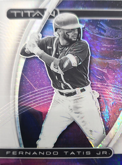 Fernando Tatis Jr. 2021 Panini Titan Hyper Prizm #12  /299