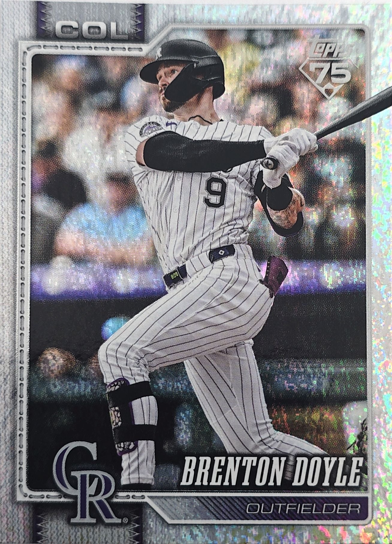 Brenton Doyle 2026 Topps 75th Anniversary Sandglitter Foil #164