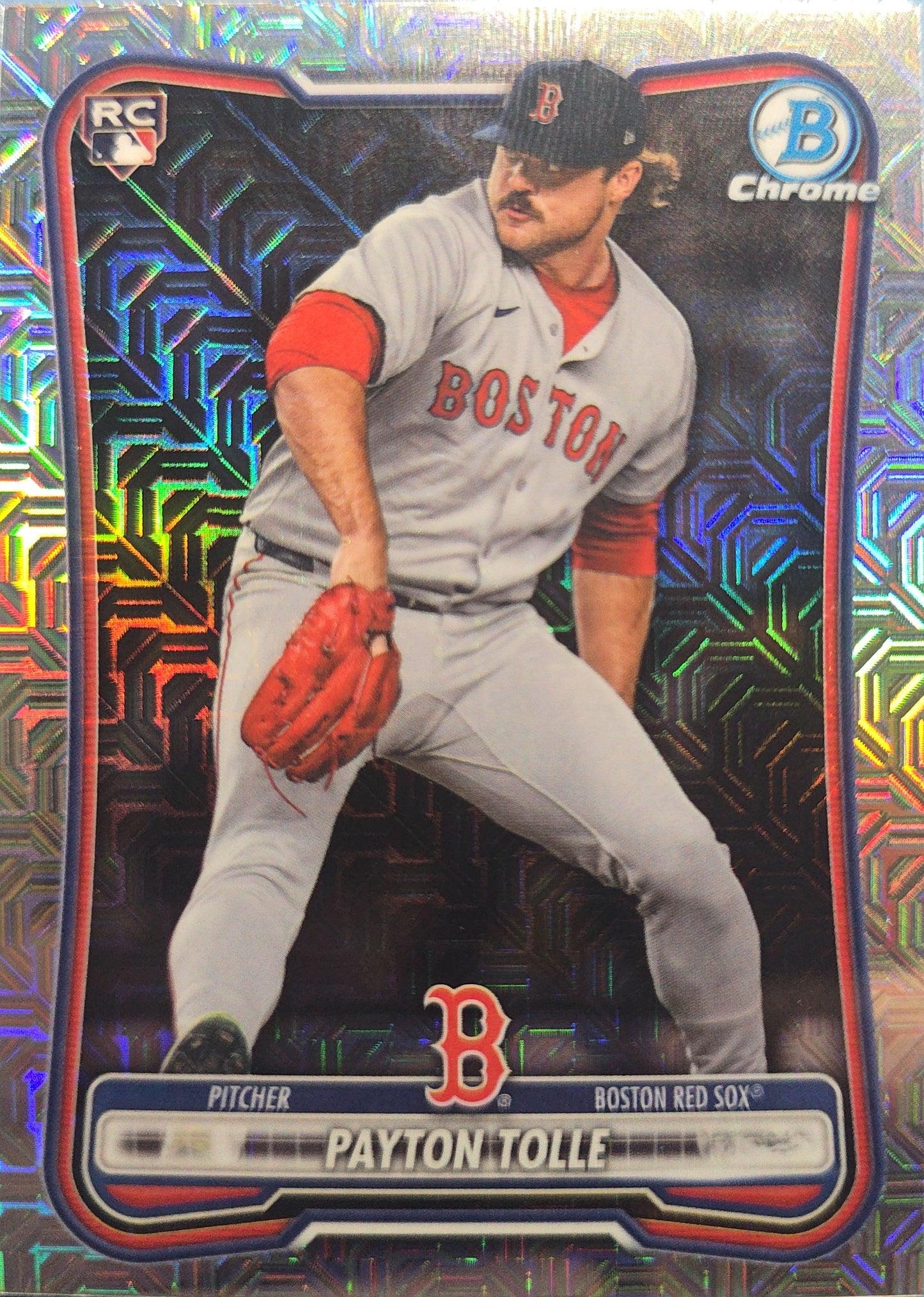 Payton Tolle 2026 Bowman Chrome Mojo Refractor Rookie #26 (RC)
